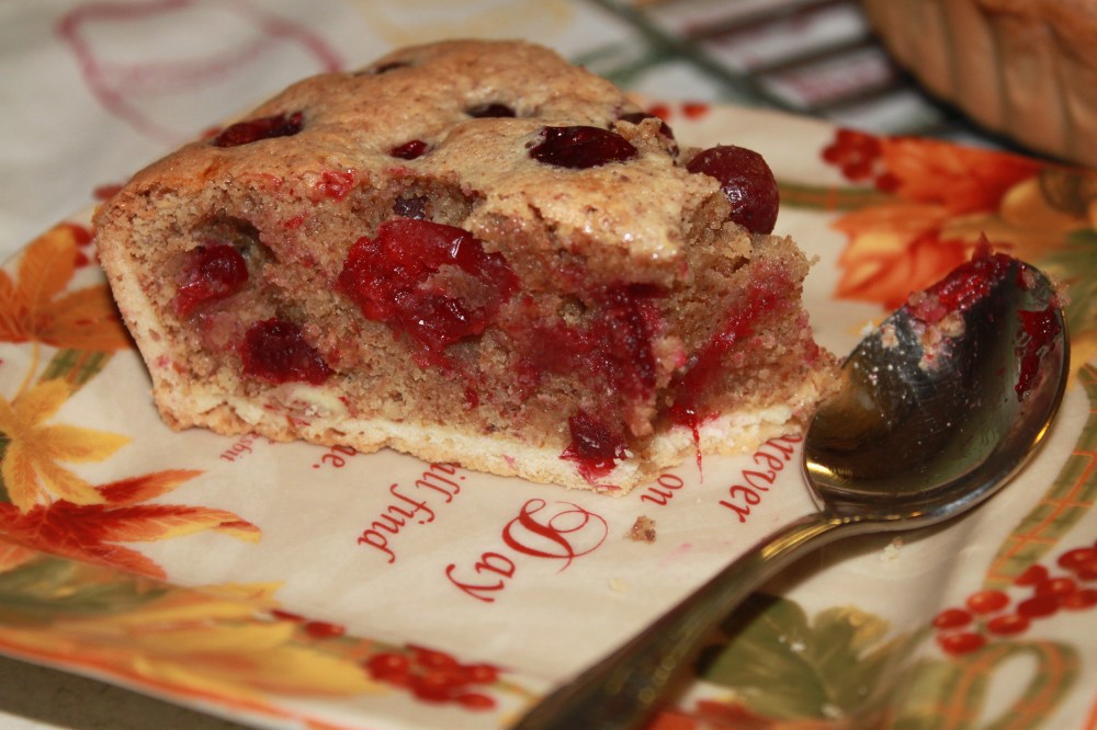 Cranberry Frangipane Tart